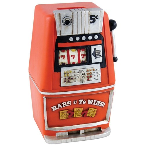 Slot machine bank - machine,