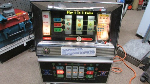 Vintage bally slot machine - vintage,